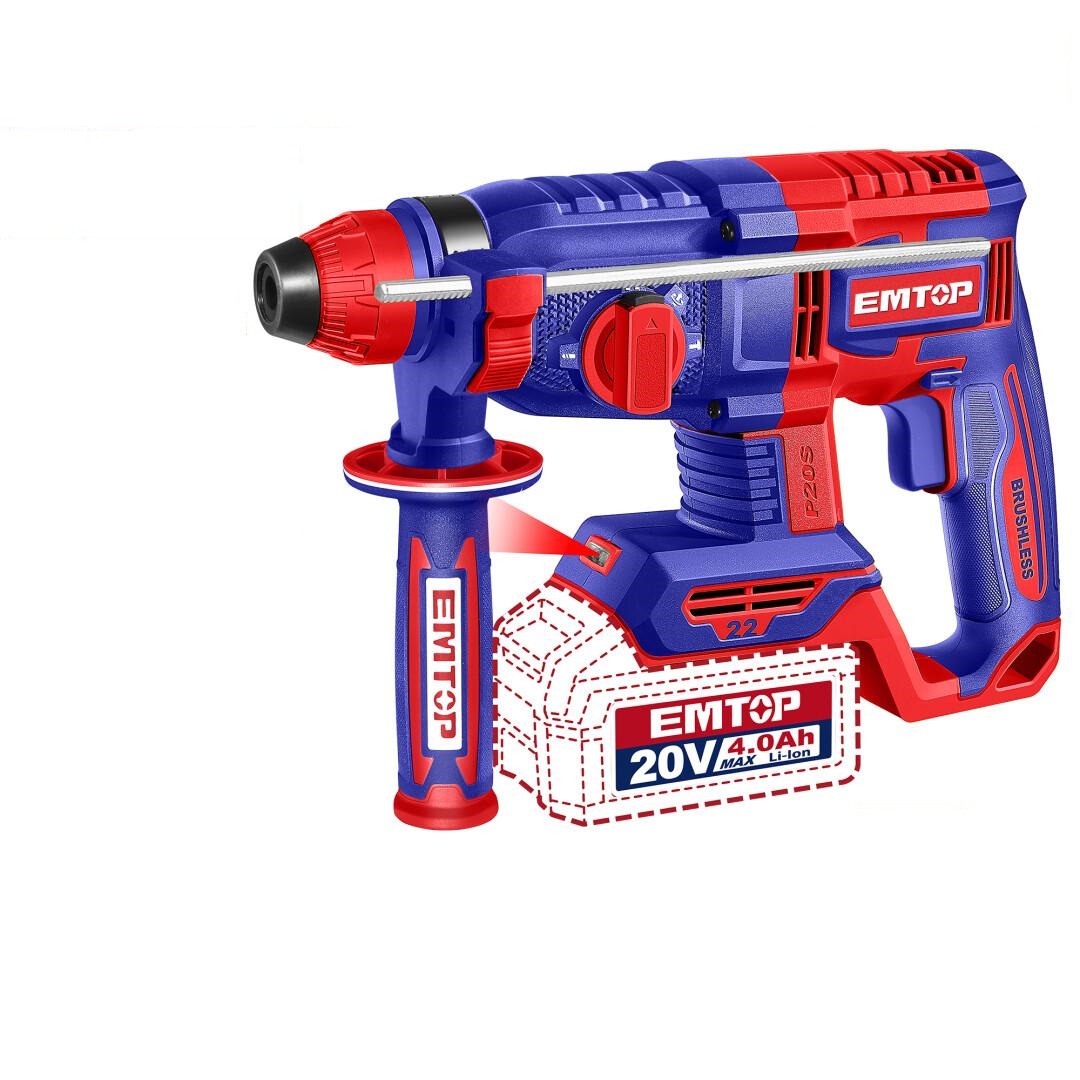 Перфоратор акумуляторний EMTOP ELRH212282